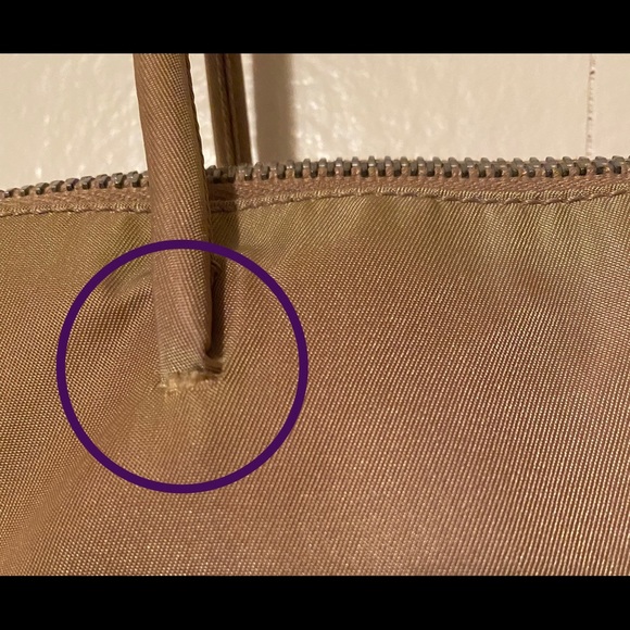 Prada Nylon Tote, Olive - Picture 8 of 12
